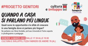 #Progetto genitori | Quando a casa si parlano più lingue: opportunità e sfide