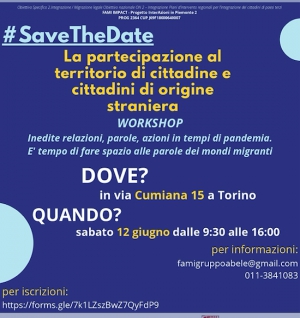 La partecipazione al territorio di cittadini e cittadine di origine straniera
