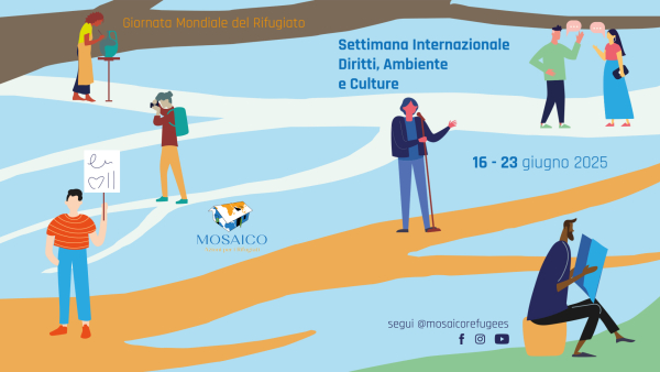 Settimana Internazionale Diritti, Ambiente e Culture 2025 | Giornata Mondiale del Rifugiato