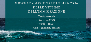 Giornata nazionale in memoria delle vittime dell'immigrazione